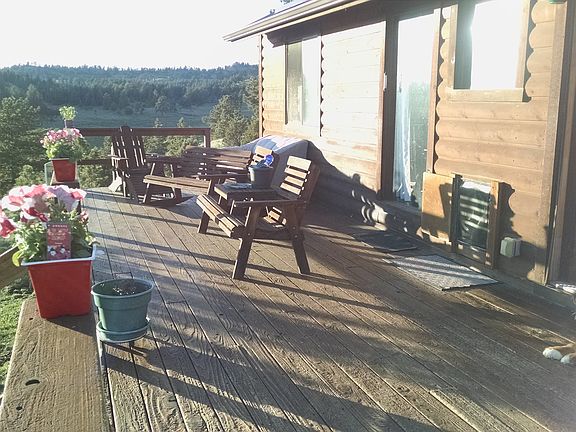 South side deck