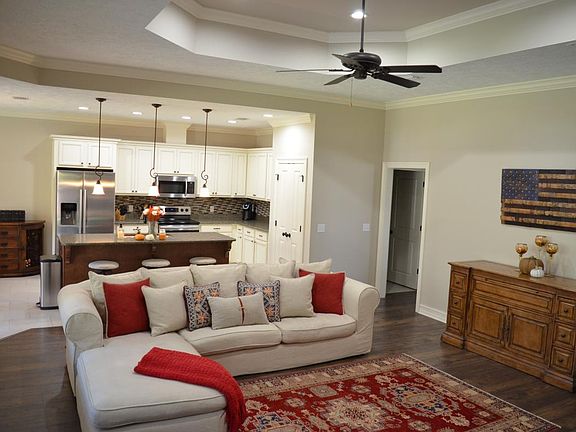 Living space from master bedroom