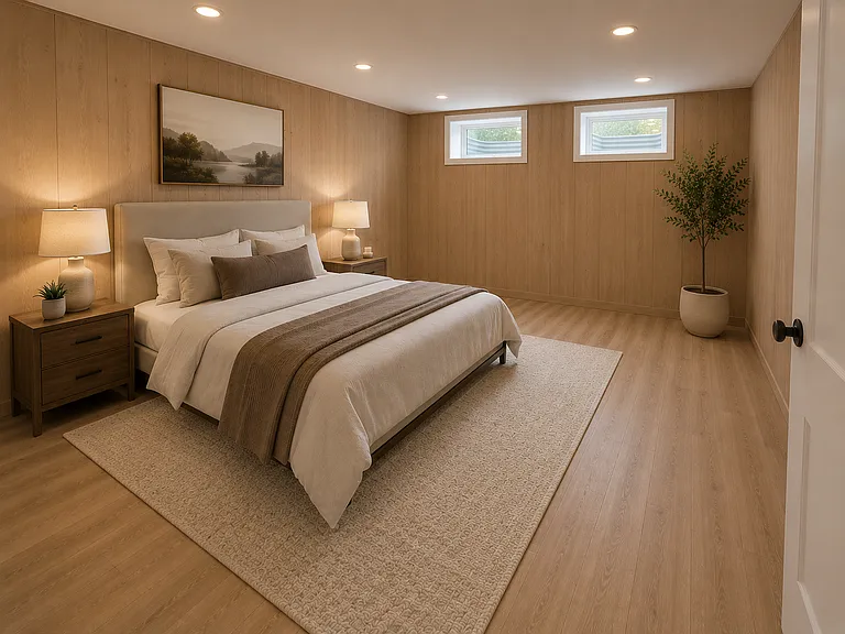 Bedroom #4 - virtual staged