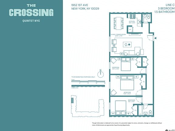 2nd image of 1952 1st Ave APT 3c