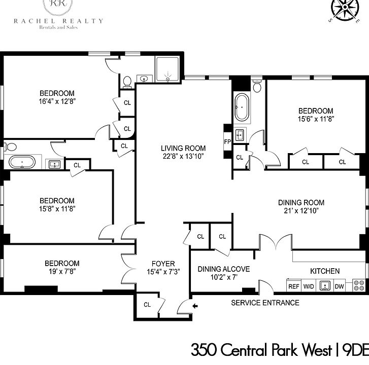 1st image of 350 Central Park W #9DE