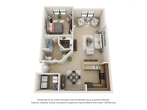 Floor plan The Aura