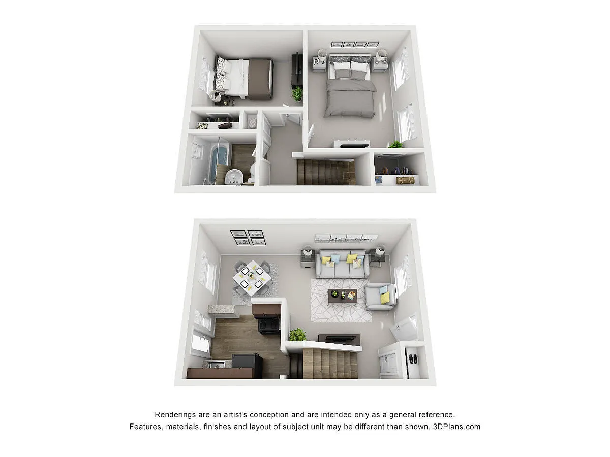 Floor plan T1R