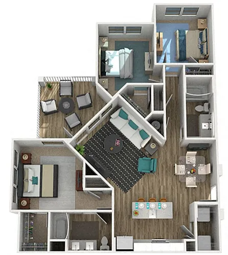 Floor plan C1