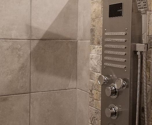 Custom Shower tower in Bathroom