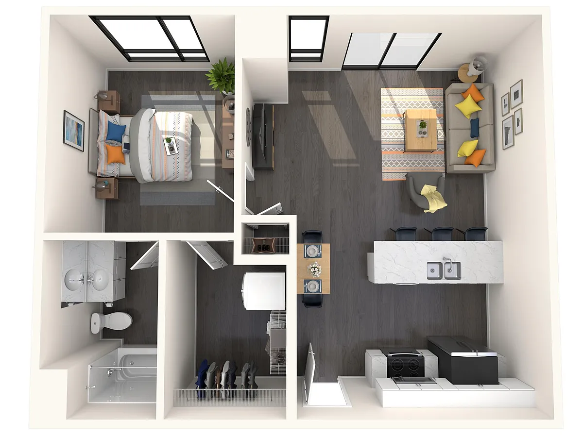 Floor plan A8