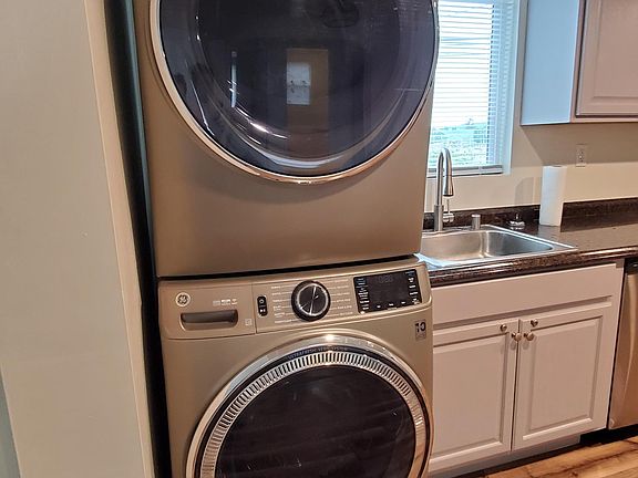 New washer and dryer