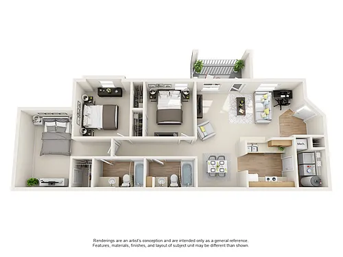 Floor plan Sunset