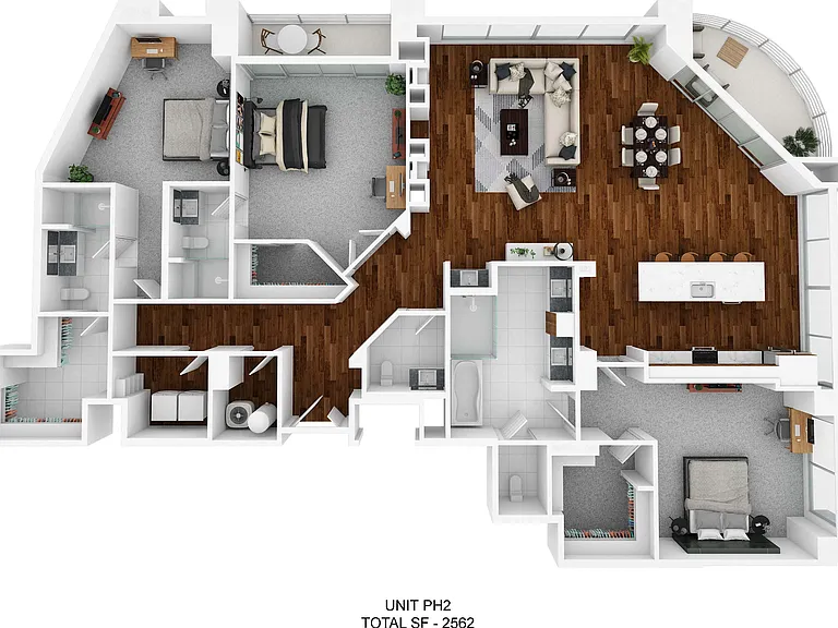 The Huntley Luxury Apartments — Photo 89