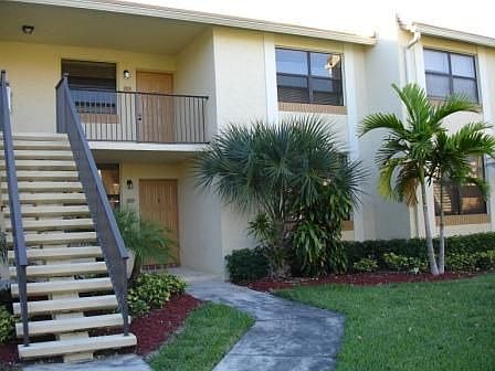 front of condo