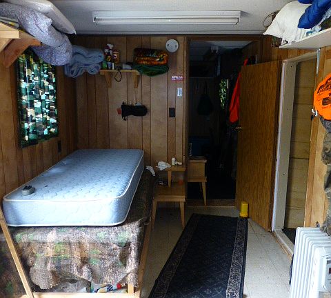 Inside Hunter's Camper