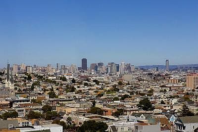 view from the condo - skyline view has evolved.
