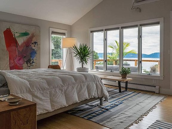 Master BR with Hudson views