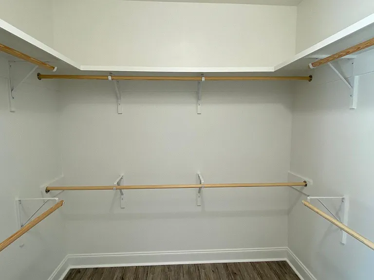 Large walk-in closet