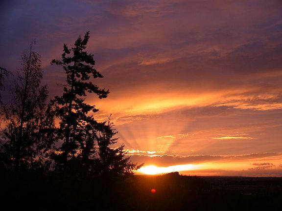 Sunset from Frontroom