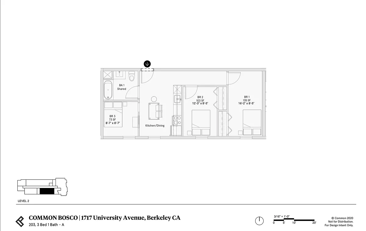Floor plan 203