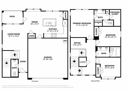 Floor plan Plan 1