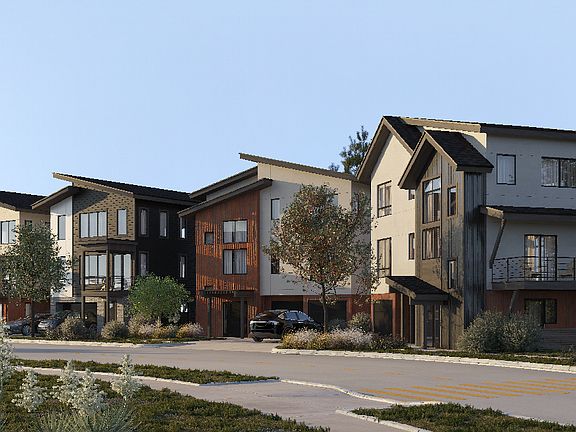 Rendering Looking East at Rosemary Lane