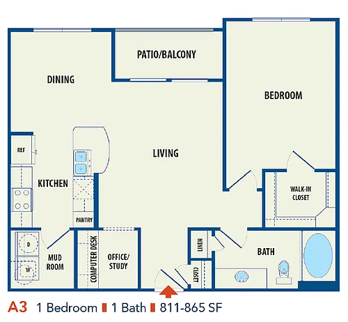 Floor plan A2