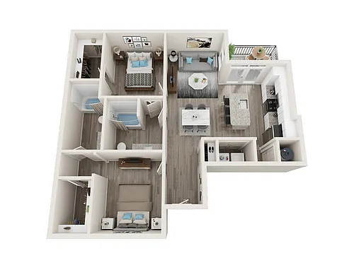 Floor plan B3