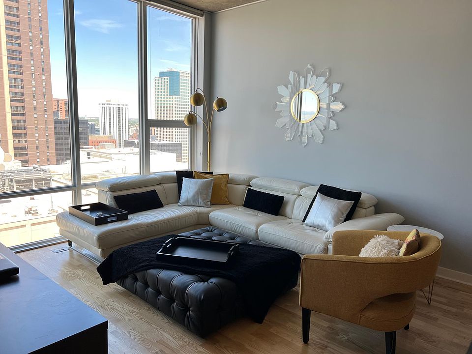 Views of the City and Mountains off Balcony