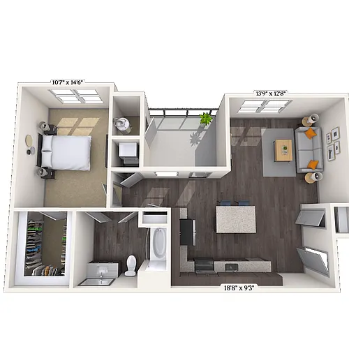 Floor plan Aurora