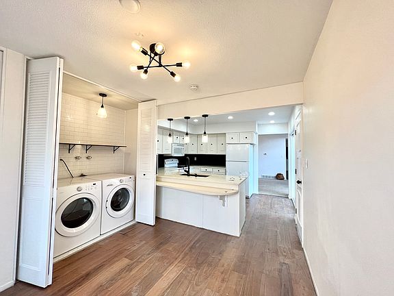 Laundry Room and Kitchen from Breakfast Nook