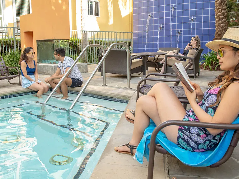 Relax at the Swimming Pool and Spa