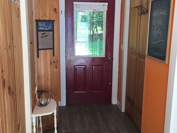 the hallway from the patio door to the backdoor