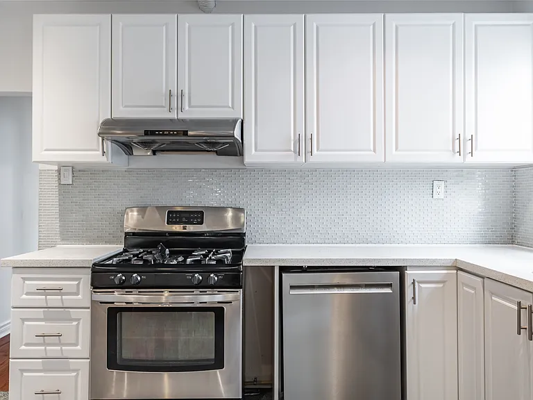 All Stainless steel appliances - cooking range, dishwasher and fridge
