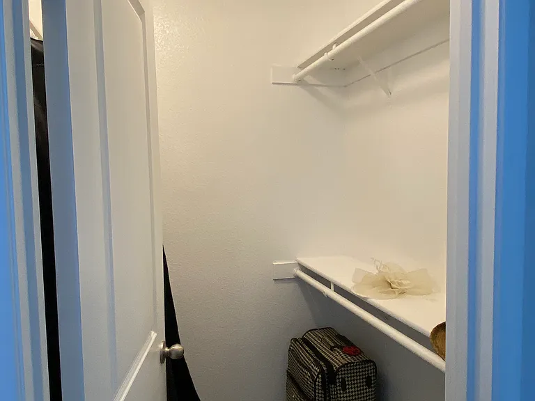 Bedroom #2 walk-in closet