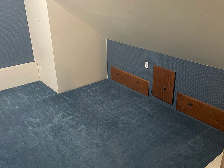 Storage drawers in all of living space