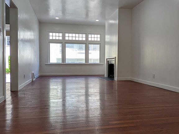Large open space living room