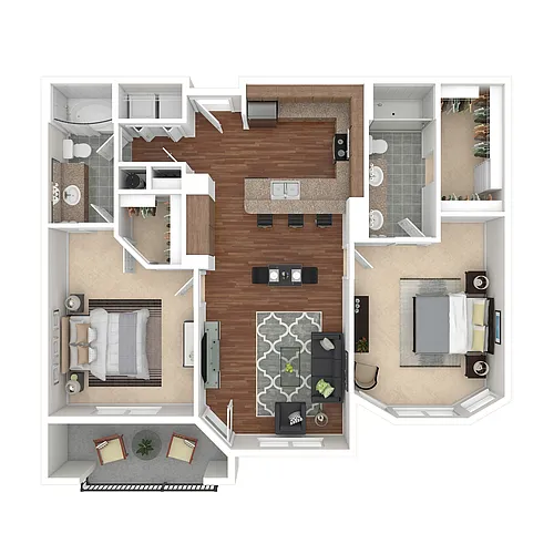 Floor plan B3