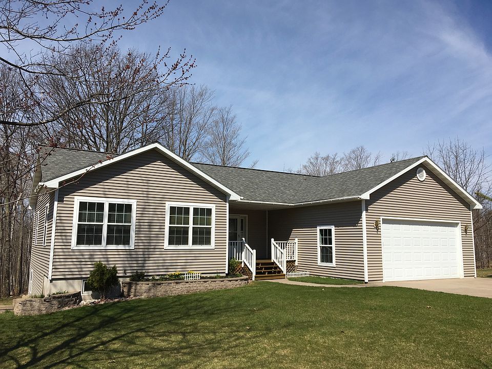 Front view of the home