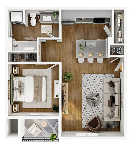 Floor plan 1A