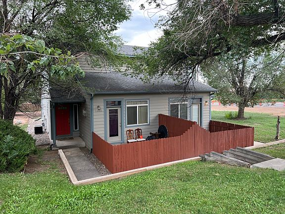 Front with private patio