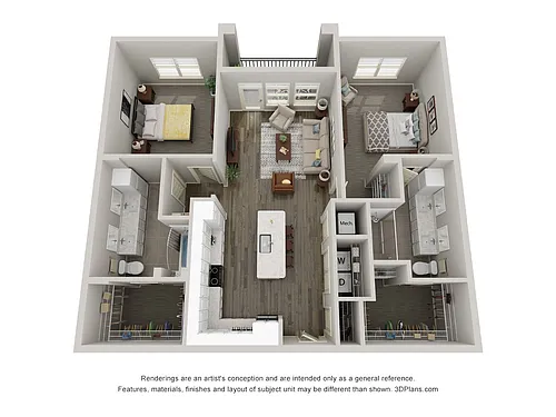 Floor plan B1