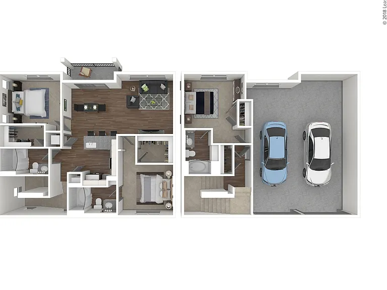 Three bedroom apartment in Charlotte, North Carolina. Three bedroom apartment in Charlotte, North Carolina.
