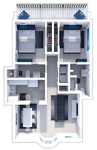 Floor plan The York