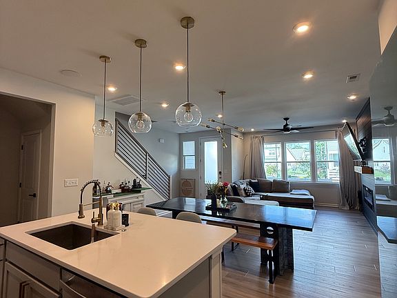 Open floorplan downstairs
