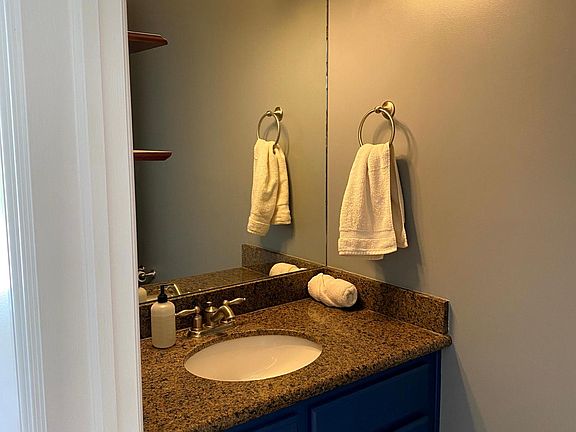 Powder room on main floor