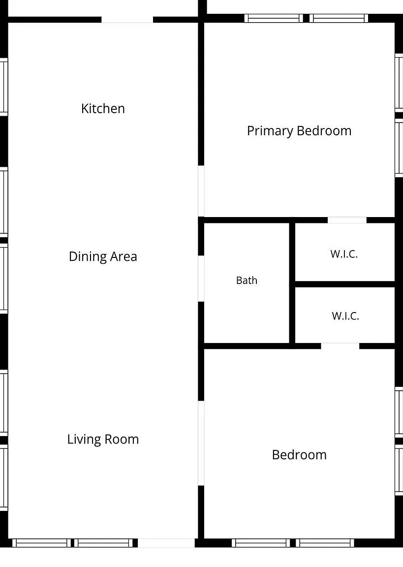 2 bed, 1.0 bath, 830 sqft, $2,350 — Photo 2