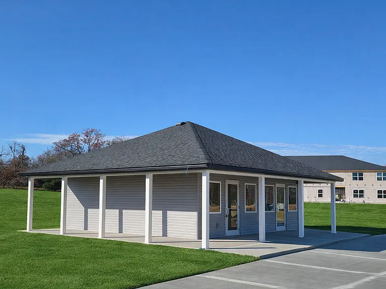 Community Office Building with Laundry Center