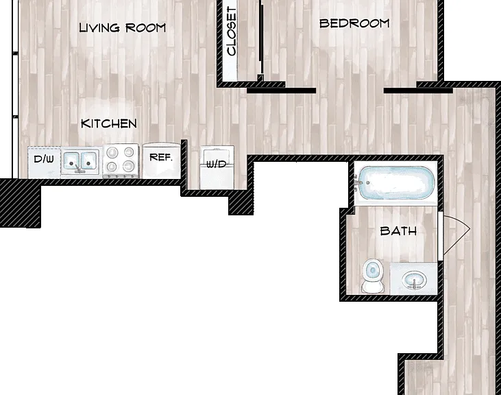 Tranquil Terrace Floorplan Diagram