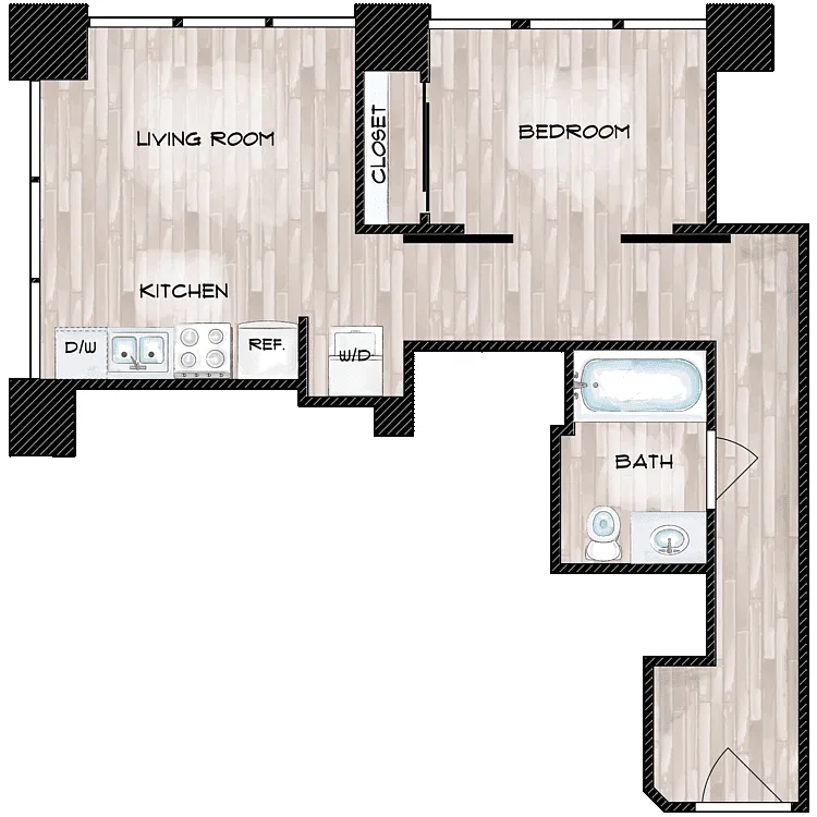 Floor plan Tranquil Terrace