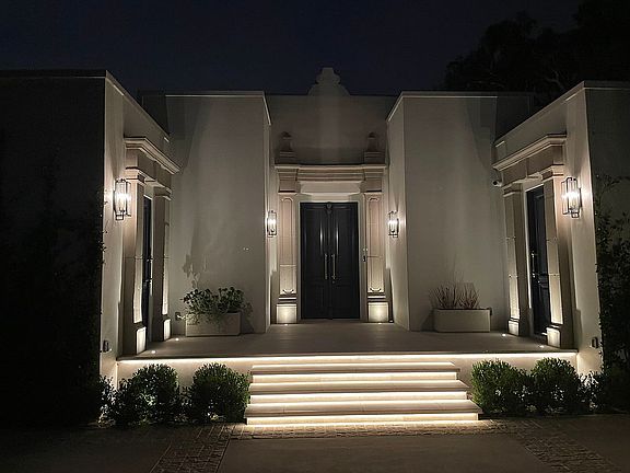 Front Entry at Night