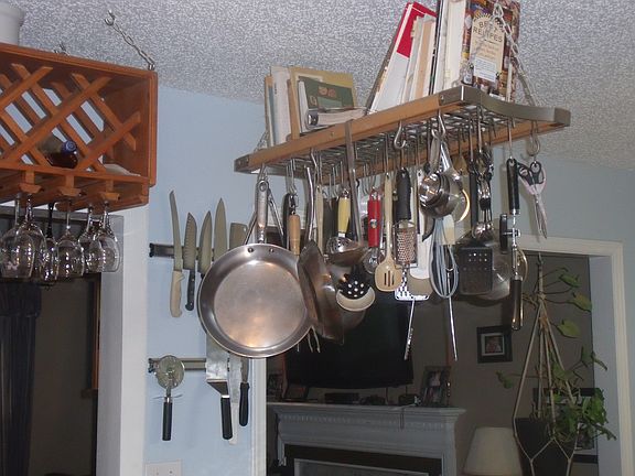 pot rack/ knife rack