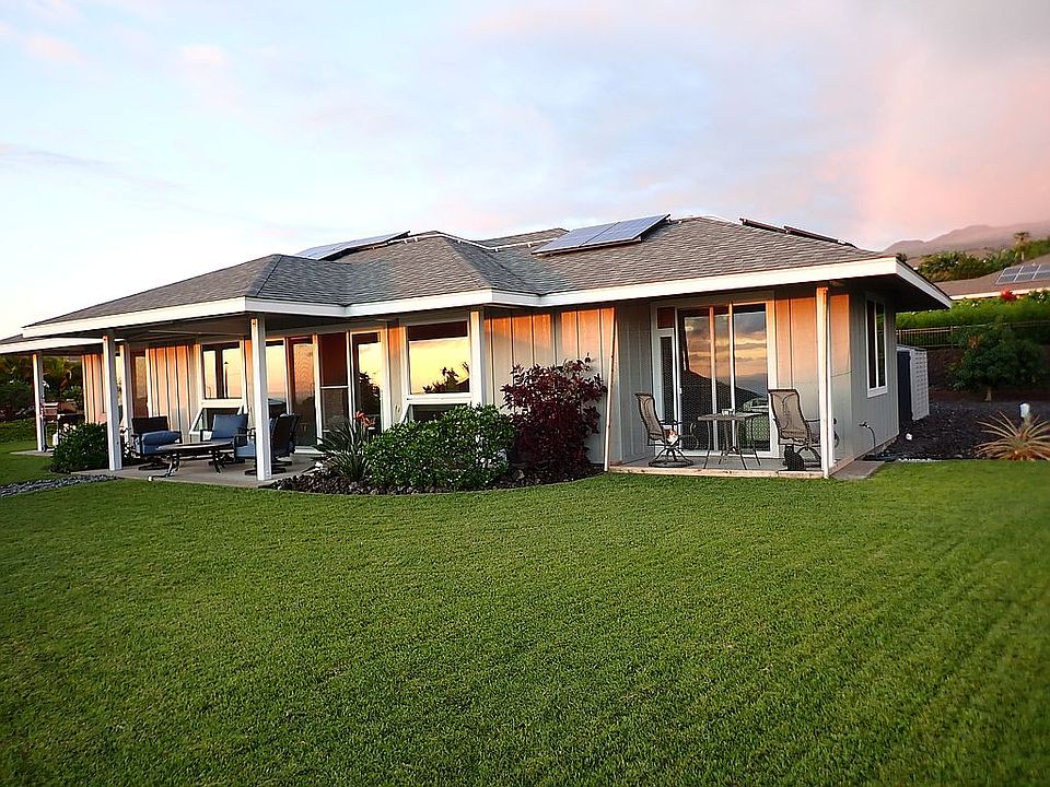 Rear of the house