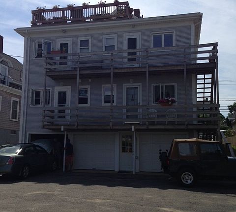 Rear view-Nice Balcony Deck